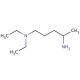 2-Amino-5-diethylaminopentane (CAS 140-80-7) - chemical structure image