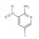 2-Amino-5-iodo-3-nitropyridine (CAS 25391-57-5) - chemical structure image