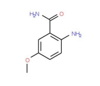 2-Amino-5-methoxybenzamide (CAS 1882-71-9) - chemical structure image