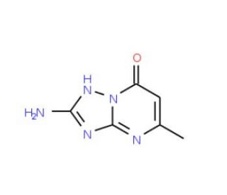 2-Amino-5-methyl-4H-[1,2,4]triazolo[1,5-a]-pyrimidin-7-one - chemical structure image