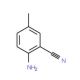 2-Amino-5-methylbenzonitrile (CAS 5925-93-9) - chemical structure image