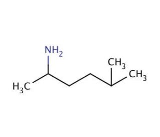2-Amino-5-methylhexane (CAS 28292-43-5) - chemical structure image