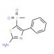 2-Amino-5-methylsulfonyl-4-phenyl-1,3-thiazole - chemical structure image