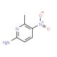 2-Amino-5-nitro-6-methylpyridine (CAS 22280-62-2) - chemical structure image