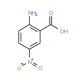 2-Amino-5-nitro-benzoic acid (CAS 616-79-5) - chemical structure image