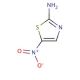 2-Amino-5-nitrothiazole (CAS 121-66-4) - chemical structure image