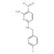 2-Amino-6-[(4-fluorobenzyl)-amino]-3-nitropyridine - chemical structure image