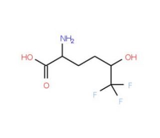 2-amino-6,6,6-trifluoro-5-hydroxyhexanoic acid - chemical structure image