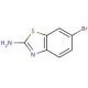 2-Amino-6-bromobenzothiazole (CAS 15864-32-1) - chemical structure image