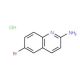 2-Amino-6-bromoquinoline hydrochloride (CAS 1170935-81-5) - chemical structure image