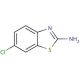 2-Amino-6-chlorobenzothiazole (CAS 95-24-9) - chemical structure image