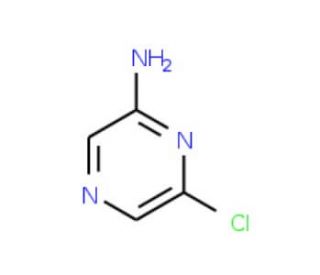2-Amino-6-chloropyrazine (CAS 33332-28-4) - chemical structure image