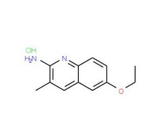 2-Amino-6-ethoxy-3-methylquinoline hydrochloride (CAS 1171754-83-8) - chemical structure image
