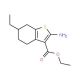 2-Amino-6-ethyl-4,5,6,7-tetrahydro-benzo[b]thiophene-3-carboxylic acid ethyl ester - chemical structure image