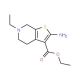 2-Amino-6-ethyl-4,5,6,7-tetrahydro-thieno[2,3-c]pyridine-3-carboxylic acid ethyl ester - chemical structure image