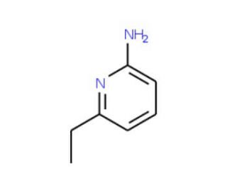 2-Amino-6-ethylpyridine (CAS 21717-29-3) - chemical structure image