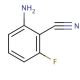 2-Amino-6-fluorobenzonitrile (CAS 77326-36-4) - chemical structure image