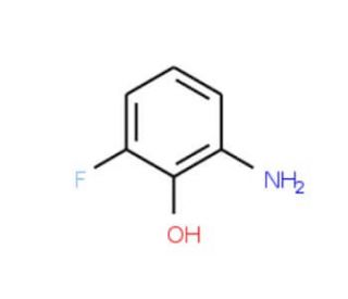 2-Amino-6-fluorophenol (CAS 53981-25-2) - chemical structure image