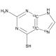 2-Amino-6-mercaptopurine-13C2,15N (CAS 1330266-29-9) - chemical structure image