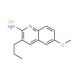 2-Amino-6-methoxy-3-propylquinoline hydrochloride (CAS 1171619-76-3) - chemical structure image