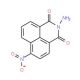 2-Amino-6-nitro-benzo[de]isoquinoline-1,3-dione (CAS 52083-01-9) - chemical structure image