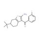 (2-amino-6-tert-butyl-4,5,6,7-tetrahydro-1-benzothien-3-yl)(3-fluorophenyl)methanone - chemical structure image