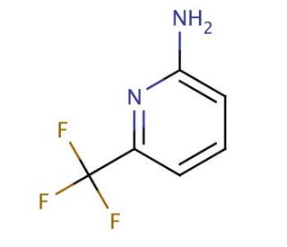 2-Amino-6-(trifluoromethyl)pyridine (CAS 34486-24-3) - chemical structure image