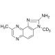 2-Amino-8-methyl-3-(trideuteromethyl)imidazo[4,5-f]quinoxaline (CAS 122457-31-2) - chemical structure image