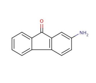 2-Amino-9-fluorenone (CAS 3096-57-9) - chemical structure image