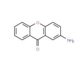 2-amino-9H-xanthen-9-one - chemical structure image
