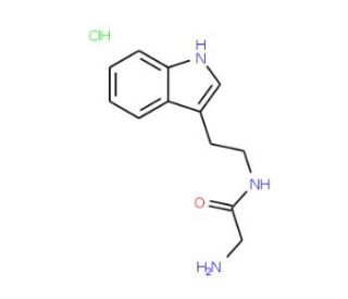 2-Amino-N-[2-(1H-indol-3-yl)ethyl]acetamide hydrochloride - chemical structure image