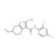 2-Amino-N-(2,4-dichlorophenyl)-6-ethyl-4,5,6,7-tetrahydro-1-benzothiophene-3-carboxamide - chemical structure image
