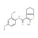 2-Amino-N-(2,4-dimethoxyphenyl)-5,6-dihydro-4H-cyclopenta[b]thiophene-3-carboxamide - chemical structure image
