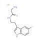 2-Amino-N-[2-(5-fluoro-1H-indol-3-yl)ethyl]-acetamide hydrochloride - chemical structure image