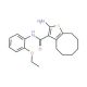 2-Amino-N-(2-ethoxyphenyl)-4,5,6,7,8,9-hexahydrocycloocta[b]thiophene-3-carboxamide - chemical structure image