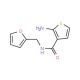2-Amino-N-(2-furylmethyl)thiophene-3-carboxamide - chemical structure image
