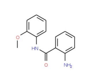 2-Amino-N-(2-methoxy-phenyl)-benzamide (CAS 70083-21-5) - chemical structure image