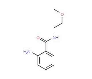 2-Amino-N-(2-methoxyethyl)benzamide - chemical structure image