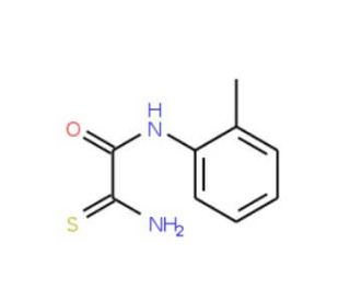 2-amino-N-(2-methylphenyl)-2-thioxoacetamide - chemical structure image