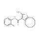 2-Amino-N-(2-methylphenyl)-4,5,6,7,8,9-hexahydrocycloocta[b]thiophene-3-carboxamide - chemical structure image