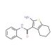 2-Amino-N-(2-methylphenyl)-4,5,6,7-tetrahydro-1-benzothiophene-3-carboxamide - chemical structure image