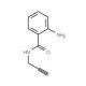 2-Amino-N-(2-propynyl)benzenecarboxamide (CAS 4943-83-3) - chemical structure image