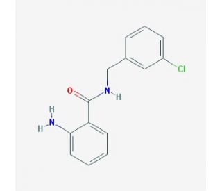 2-amino-N-(3-chlorobenzyl)benzamide - chemical structure image