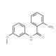 2-Amino-N-(3-methoxy-phenyl)-benzamide (CAS 74699-52-8) - chemical structure image