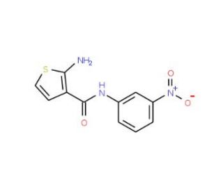 2-amino-N-(3-nitrophenyl)thiophene-3-carboxamide - chemical structure image