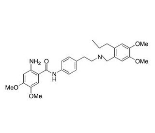 2-Amino-N-[4-[2-(6,7-dimethoxy-3,4-dihydro-1H-isoquinolin-2-yl)ethyl]phenyl]-4,5-dimethoxybenzamide (CAS 849668-91-3) - chemi