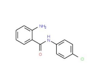 2-Amino-N-(4-chloro-phenyl)-benzamide (CAS 4943-86-6) - chemical structure image