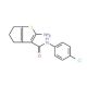 2-Amino-N-(4-chlorophenyl)-5,6-dihydro-4H-cyclopenta[b]thiophene-3-carboxamide - chemical structure image