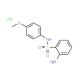 2-amino-N-(4-methoxyphenyl)benzenesulfonamide hydrochloride - chemical structure image