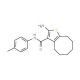 2-Amino-N-(4-methylphenyl)-4,5,6,7,8,9-hexahydrocycloocta[b]thiophene-3-carboxamide - chemical structure image